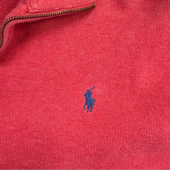 Polo Ralph Lauren Red Long Sleeve Cotton Pullover Sweater Men’s XXL - Picture 3 of 8